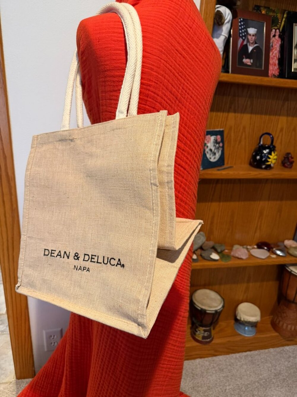 Dean & Deluca Napa Rope‑Handle Tote